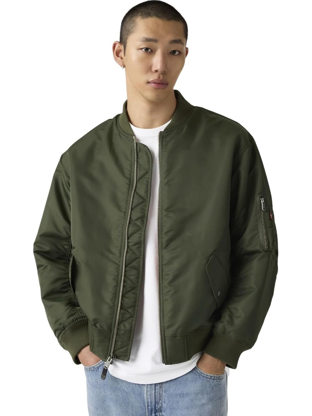 Giubbino Levi's MA-1 BOMBER DEEP DEPTHS Uomo - Verde
