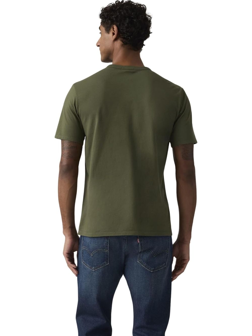 T-shirt Levi's LEVI'S ORIGINAL TEE GARMENT DYE VINEYARD Uomo - Verde