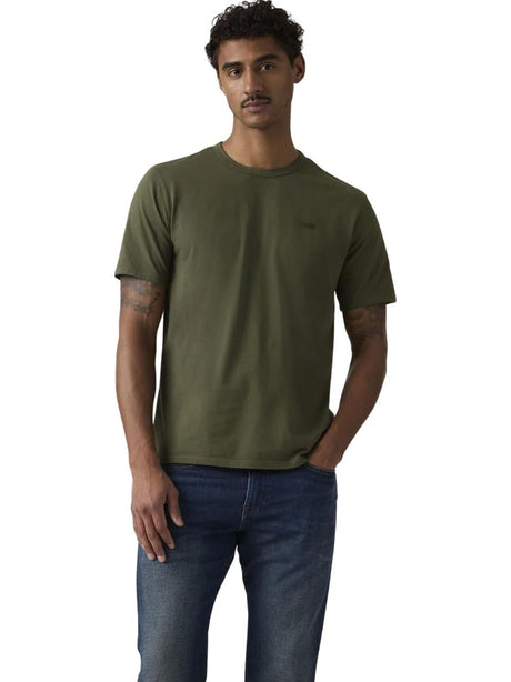 T-shirt Levi's LEVI'S ORIGINAL TEE GARMENT DYE VINEYARD Uomo - Verde