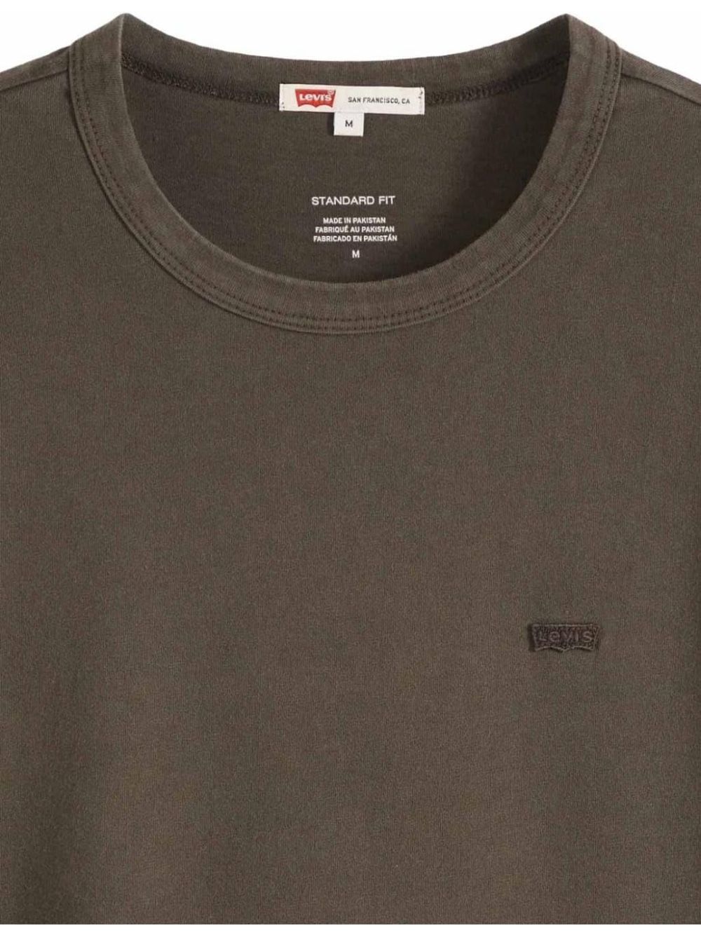 T-shirt Levi's LEVI'S ORIGINAL TEE GARMENT DYE VINEYARD Uomo - Marrone