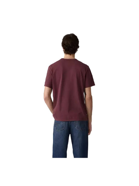 T-Shirt Levi's GARMENT DYE Uomo - Rosso Levi's  Angolo dello Sport