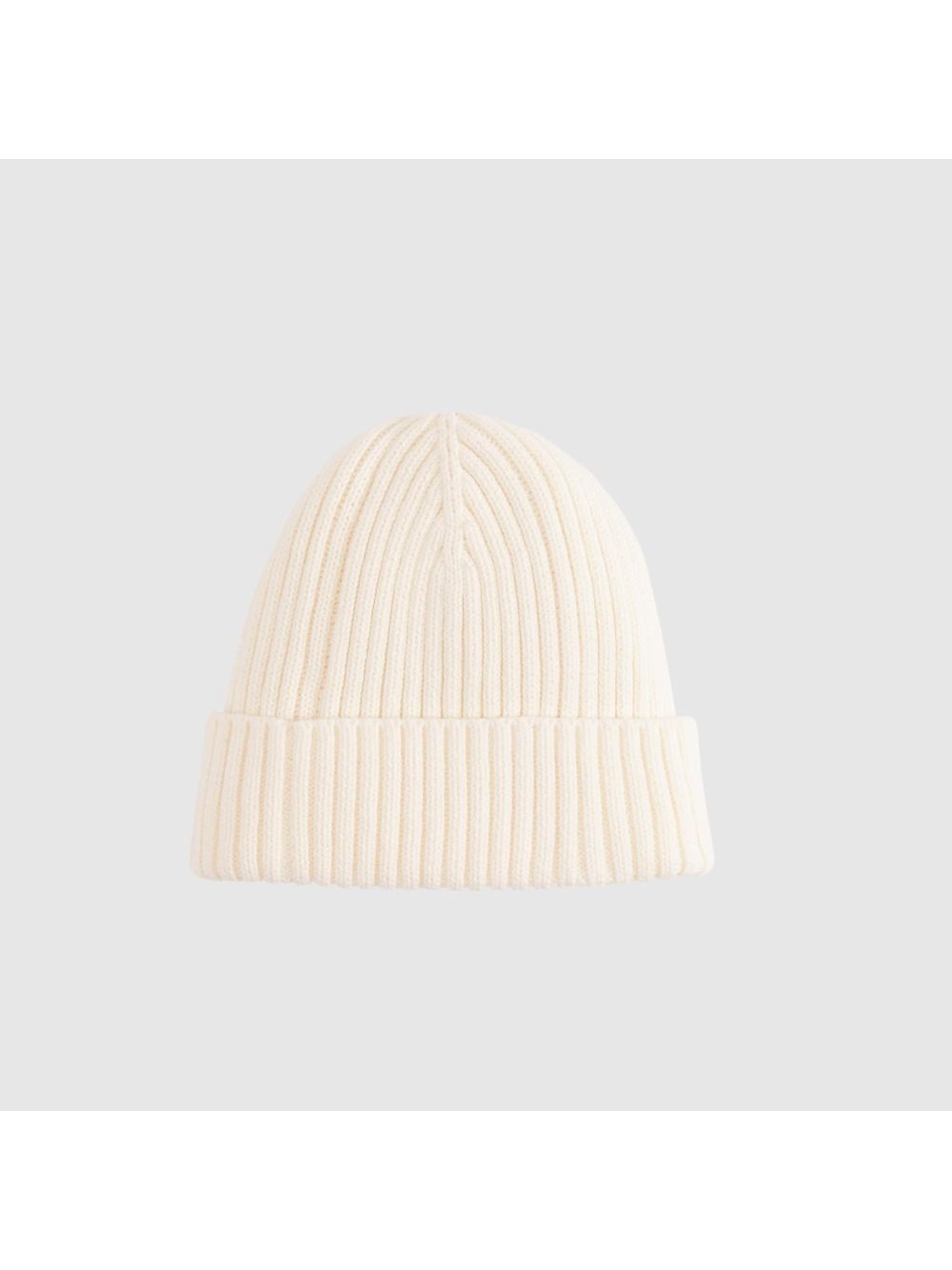 Cappello Levi's W'S SUNSET BEANIE EGRET COTTON Donna - Bianco
