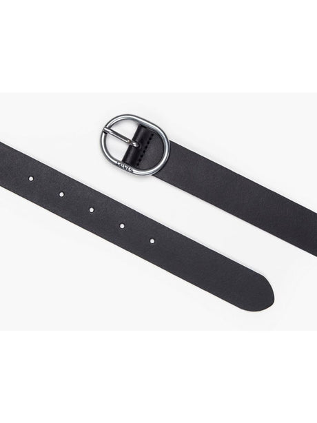 Cinta Levi's LW BELT LEGACY GROUP HERMOSILLA CAVIAR L Donna - Nero