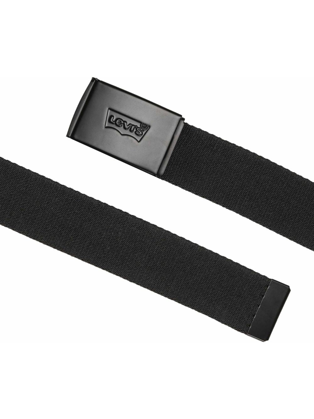 Cinta Levi's TONAL BATWING WEB BELT CAVIAR Uomo - Nero