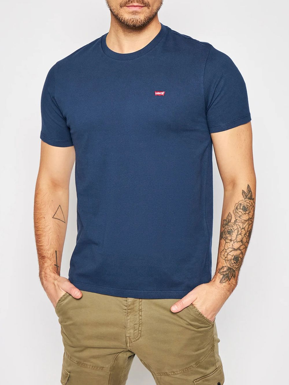 T-shirt Levi's SS ORIGINAL HM VINTAGE Uomo - Blu