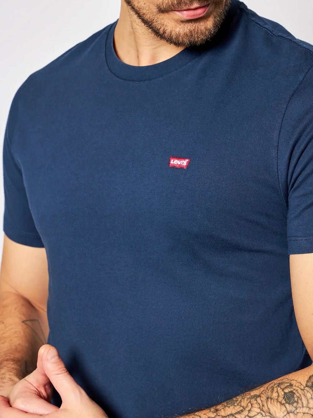 T-shirt Levi's SS ORIGINAL HM VINTAGE Uomo - Blu