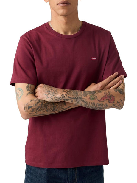 T-shirt Levi's SS ORIGINAL HM VINTAGE Uomo - Viola
