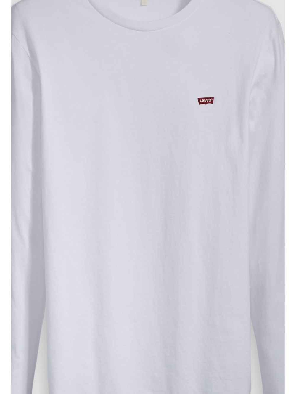 T-shirt Levi's LS ORIGINAL HM TEE MINERAL BLACK JERSEY Uomo - Bianco