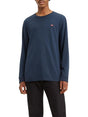 T-shirt Levi's LS ORIGINAL HM TEE MINERAL BLACK JERSEY Uomo - Blu
