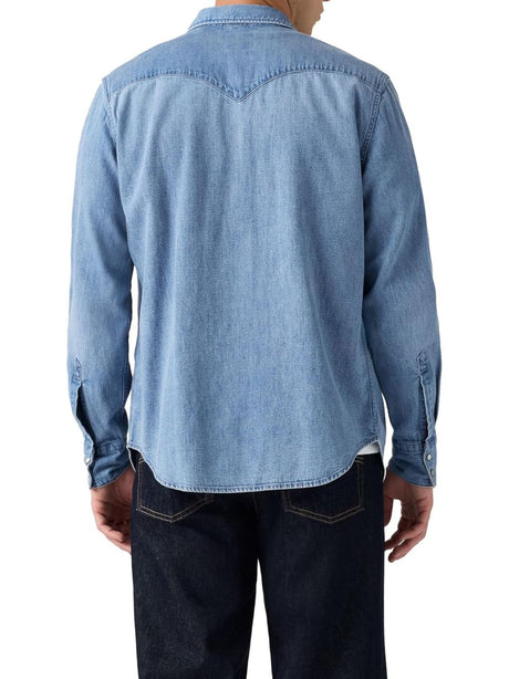 Camicia Levi's BARSTOW WESTERN STANDARD BLUE SKY MOUNTI Uomo - Blu