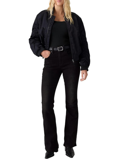 Jeans Levi's 726 HR FLARE BLUE SWELL Donna - Nero