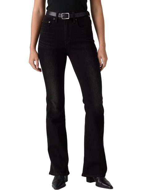 Jeans Levi's 726 HR FLARE BLUE SWELL Donna - Nero