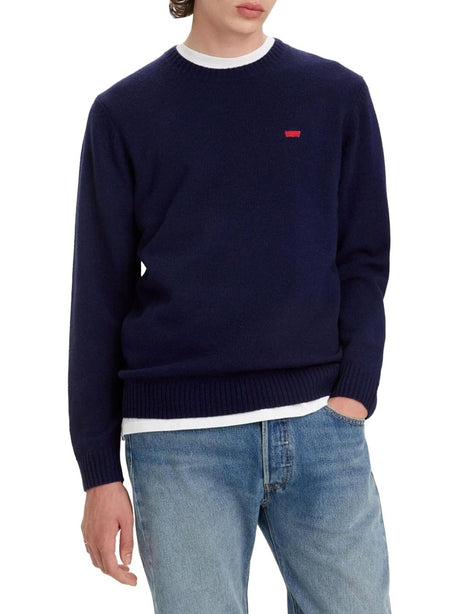 Pullover Levi's ORIGINAL HM SWEATER COFFEE Uomo - Blu