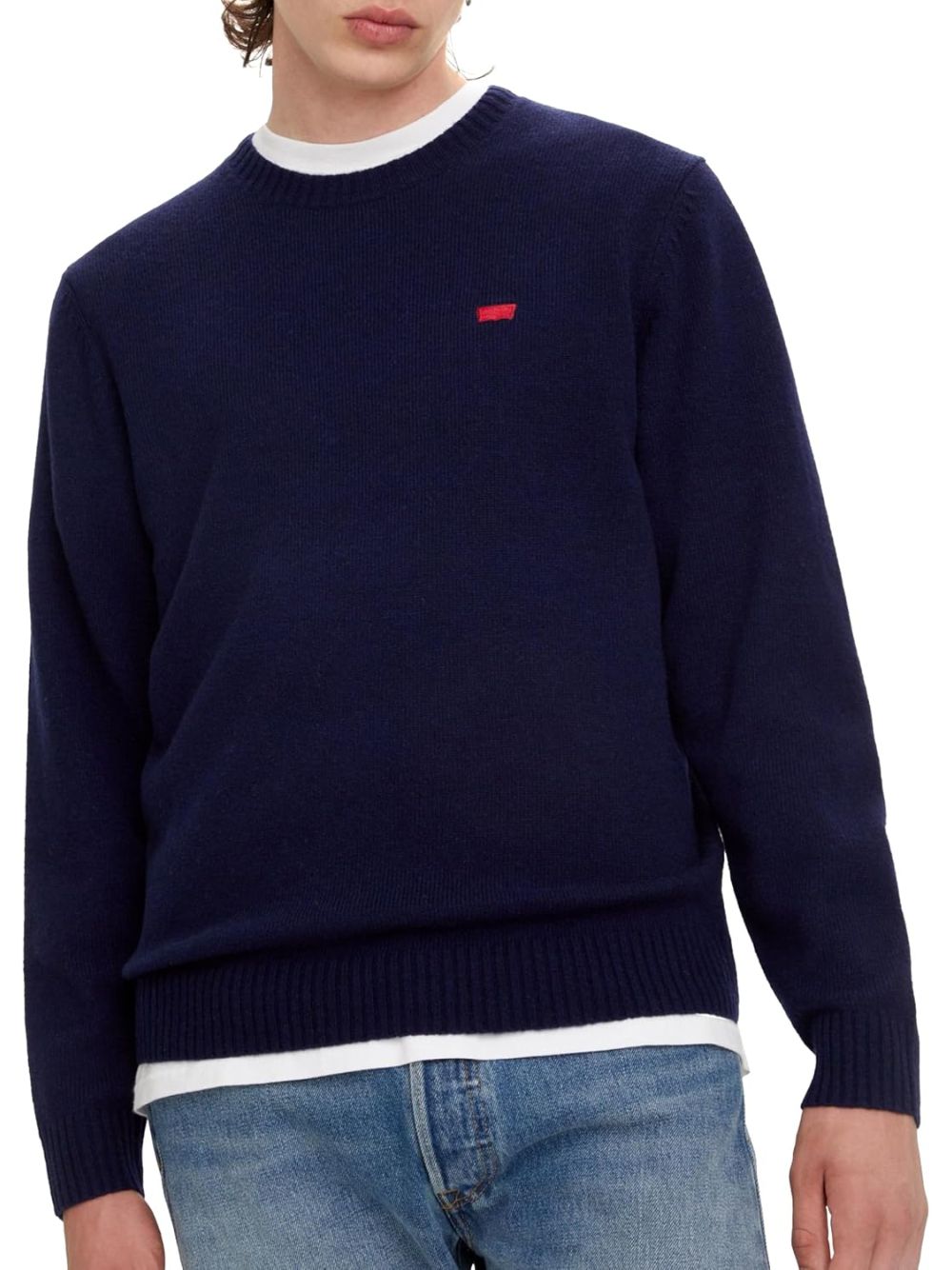 Pullover Levi's ORIGINAL HM SWEATER COFFEE Uomo - Blu