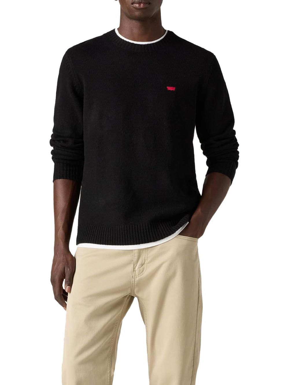 Pullover Levi's ORIGINAL HM SWEATER COFFEE Uomo - Nero