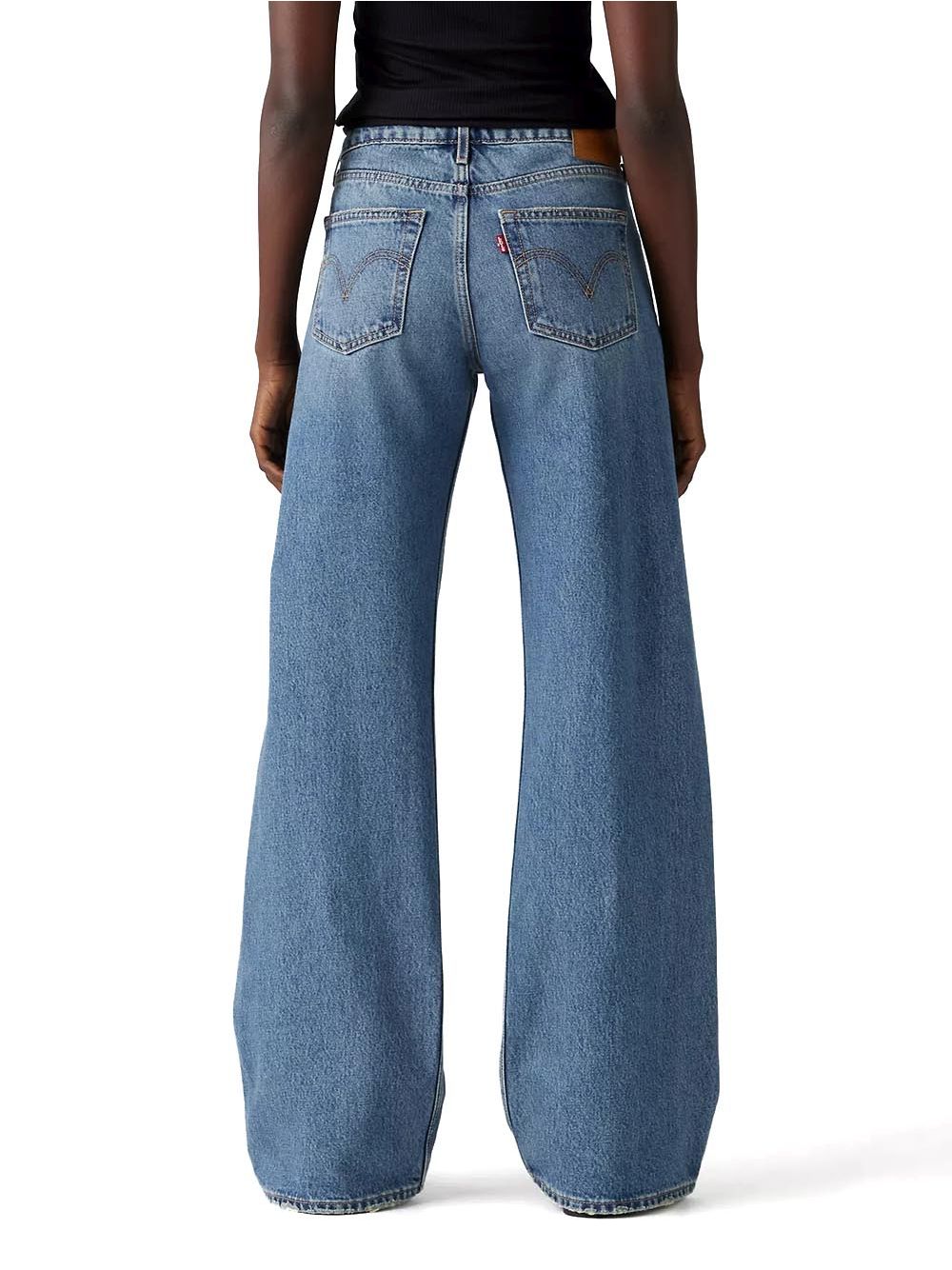 Jeans Levi's LOW LOOSE RESCUED CITY Donna - Blu