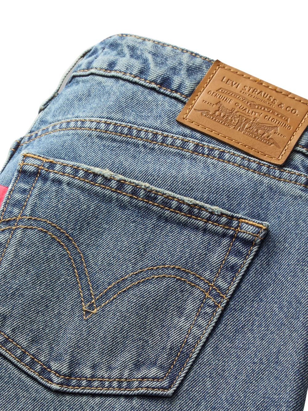 Jeans Levi's LOW LOOSE RESCUED CITY Donna - Blu