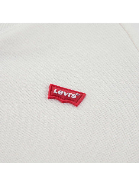 Felpa Levi's MEET AND GREET CREW Bambina - Bianco