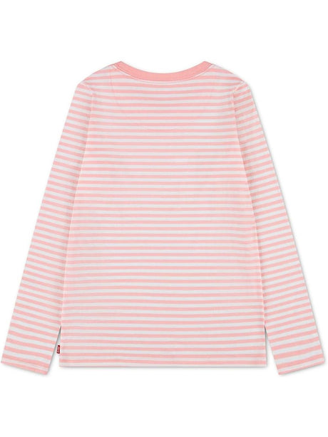 T-shirt Levi's STRIPE LS TEE Bambina - Rosa