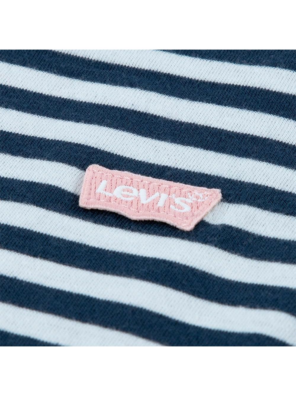 T-shirt Levi's STRIPE LS TEE Bambina - Blu