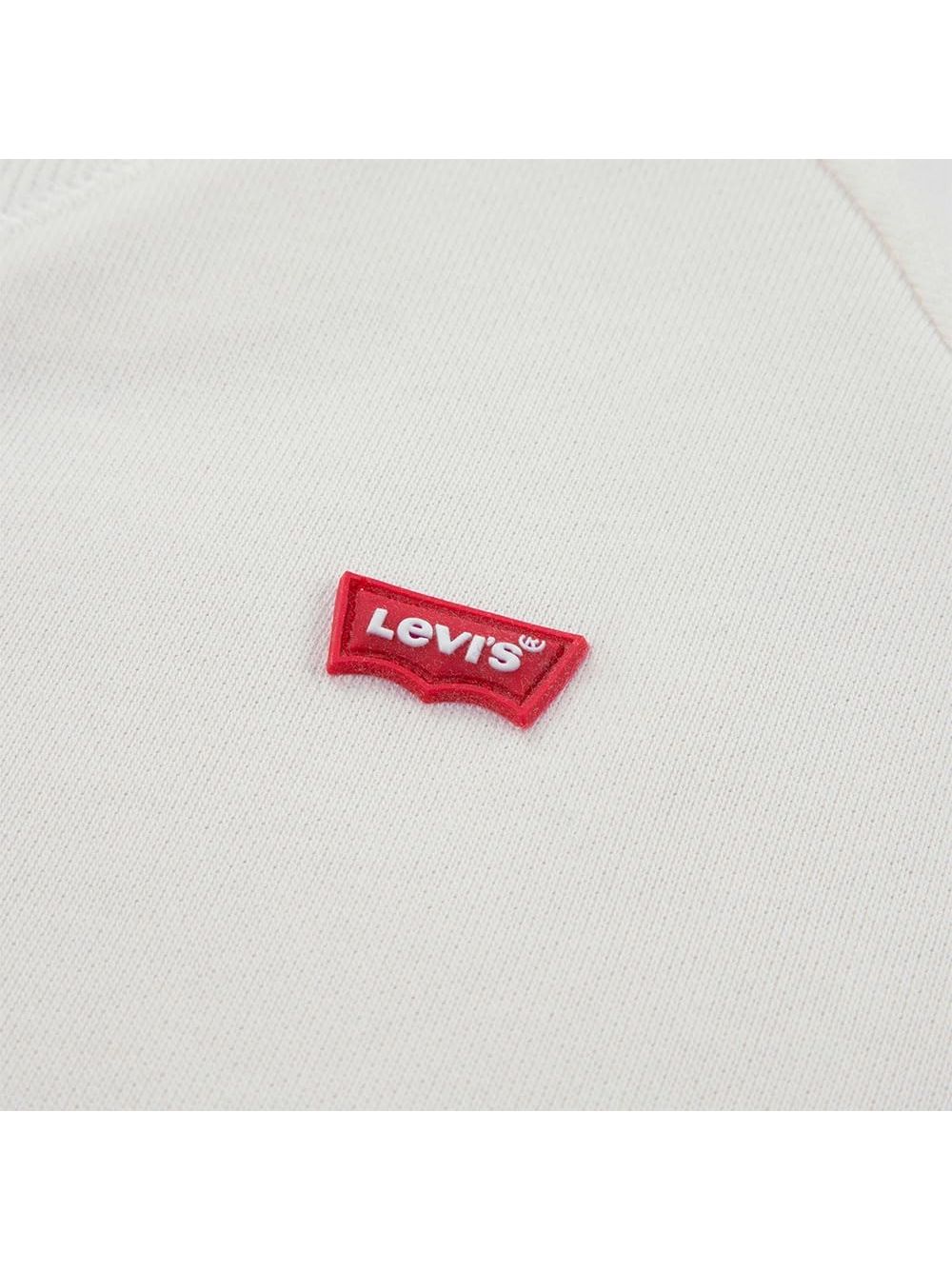Felpa Levi's MEET AND GREET CREW Bambina - Bianco