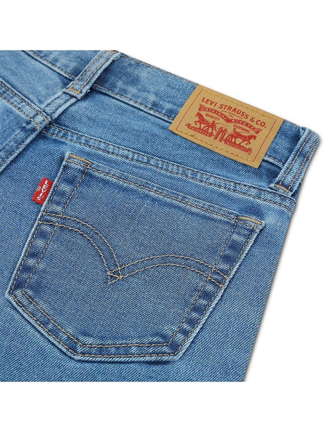 Jeans Levi's WIDE LEG JEANS W/ROLL-CUFF Bambina - Denim