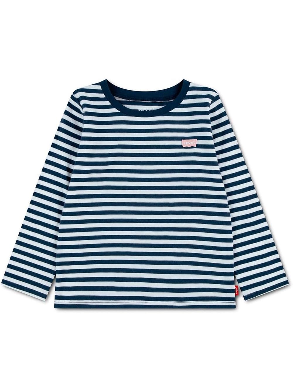 T-shirt Levi's STRIPE LS TEE Bambina - Blu