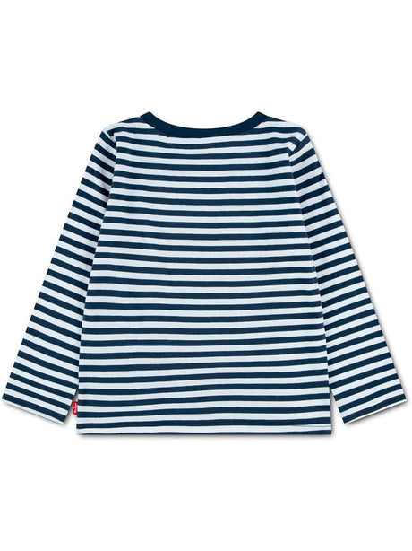 T-shirt Levi's STRIPE LS TEE Bambina - Blu