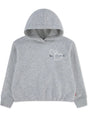 Felpa Levi's MEET AND GREET BUBBLE HOOD Bambina - Grigio