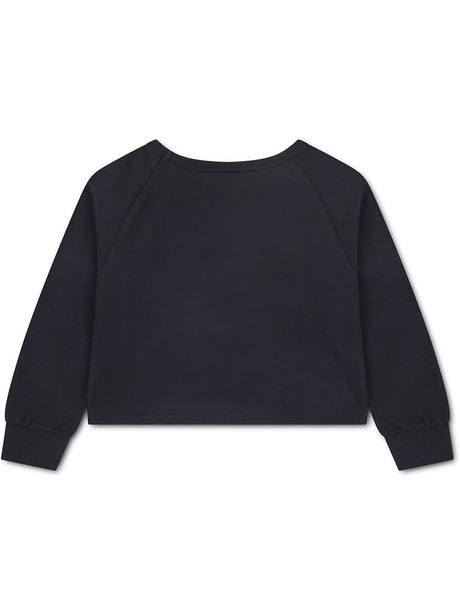 Pullover Levi's LS HEART KNIT TOP Bambina - Nero