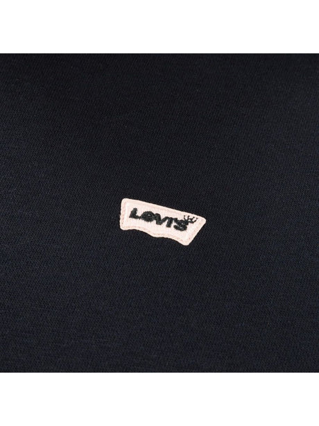 Felpa Levi's BATWING PATCH HOODIE Bambina - Nero