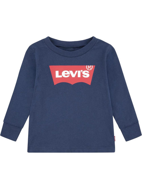 T-shirt Levi's L/S BATWING TEE Bambino - Blu