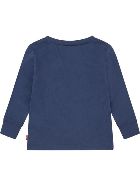 T-shirt Levi's L/S BATWING TEE Bambino - Blu