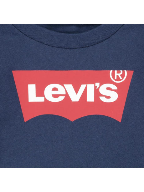 T-shirt Levi's L/S BATWING TEE Bambino - Blu
