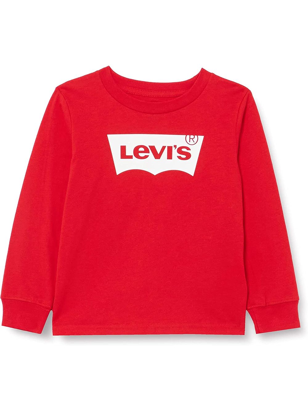 T-shirt Levi's L/S BATWING TEE Bambino - Rosso