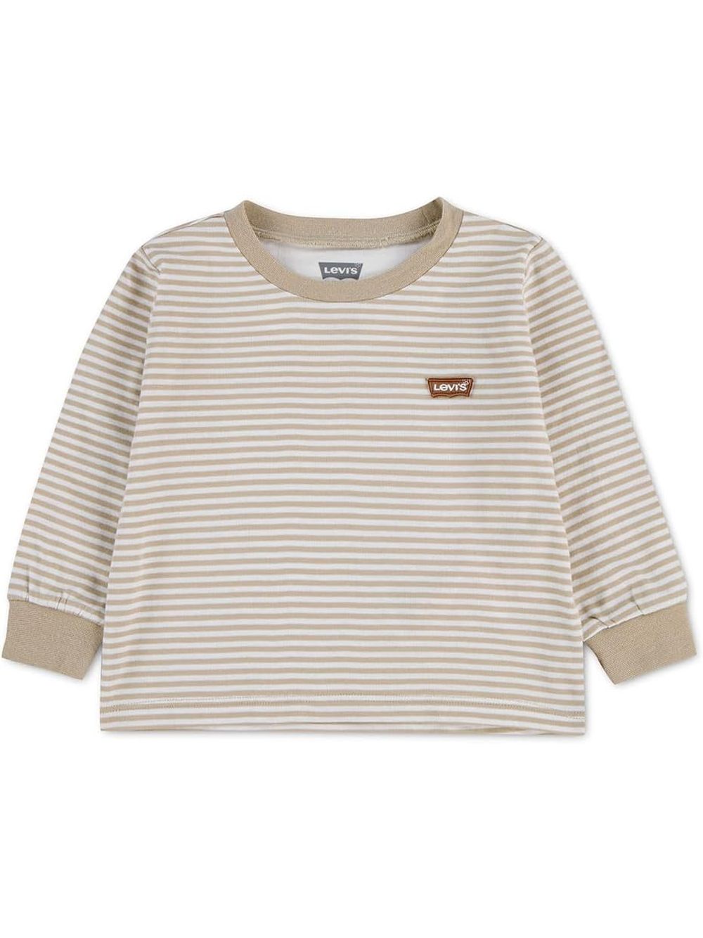 T-shirt Levi's STRIPE LS TEE Bambino - Verde