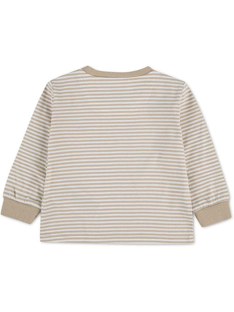 T-shirt Levi's STRIPE LS TEE Bambino - Verde