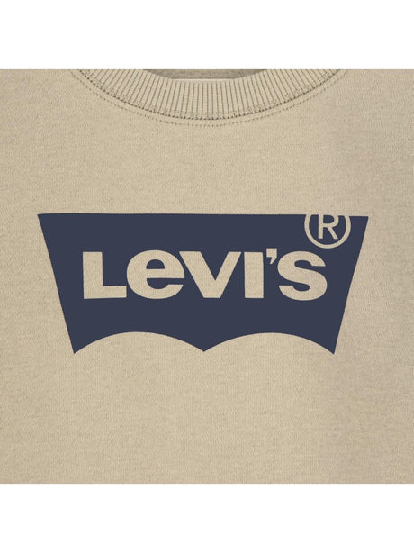 Felpa Levi's BATWING CREWNECK Bambino - Verde