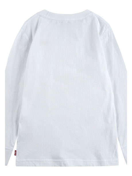 T-shirt Levi's LS GRAPHIC Bambino - Bianco