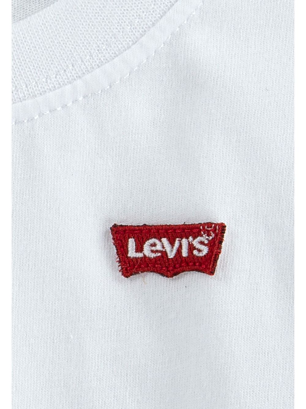 T-shirt Levi's LS GRAPHIC Bambino - Bianco