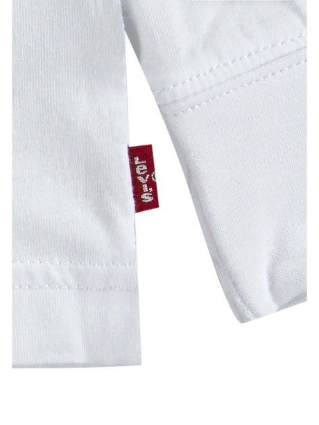 T-shirt Levi's LS GRAPHIC Bambino - Bianco