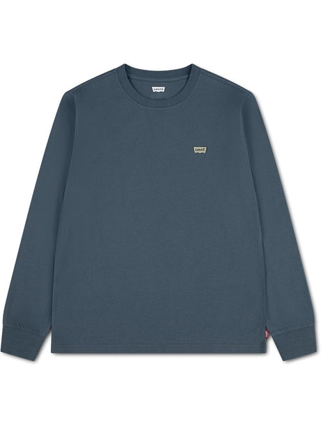 T-shirt Levi's LS GRAPHIC Bambino - Blu