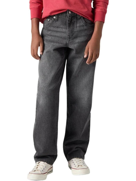 Jeans Levi's STAY LOOSE TAPER JEANS Bambino - Nero