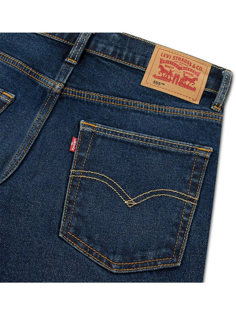 Jeans Levi's 555 RELAXED STRAIGHT JEANS Bambino - Denim