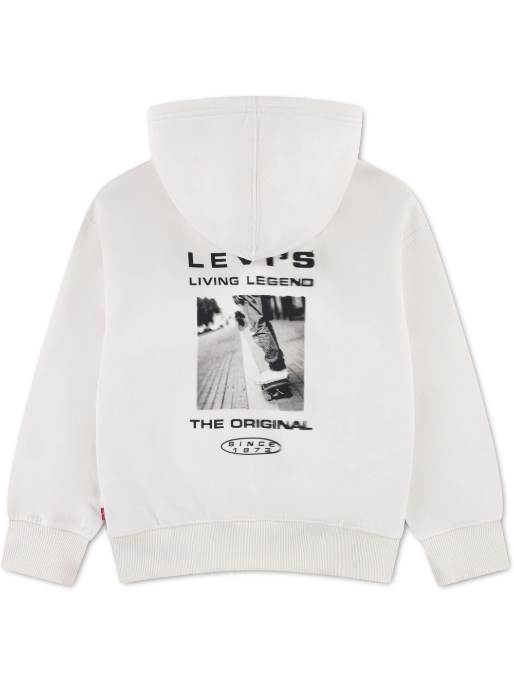 Felpa Levi's SKATE LEGEND HOODIE Bambino - Bianco