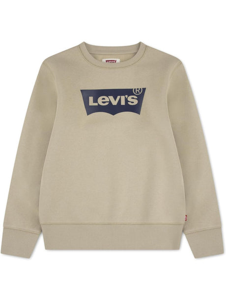 Felpa Levi's BATWING CREWNECK Bambino - Verde