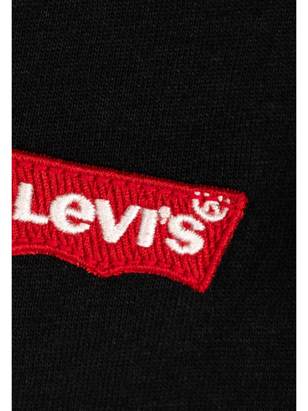 T-shirt Levi's BATWING CHEST HIT Bambino - Nero