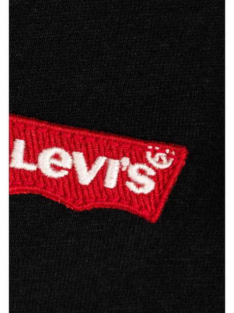 T-shirt Levi's BATWING CHEST HIT Bambino - Nero