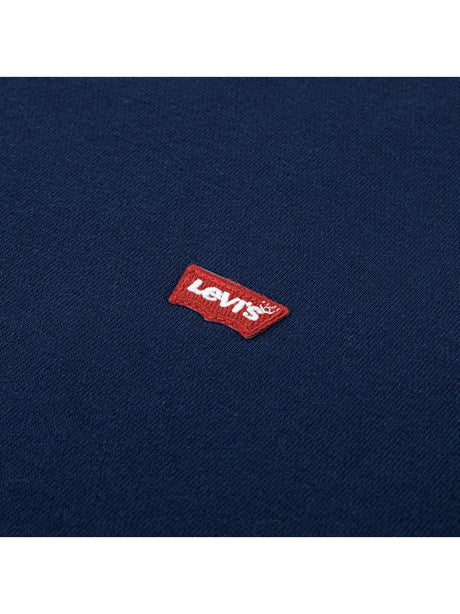 Felpa Levi's MINI LOGO CREWNECK SWEATSH Bambino - Blu