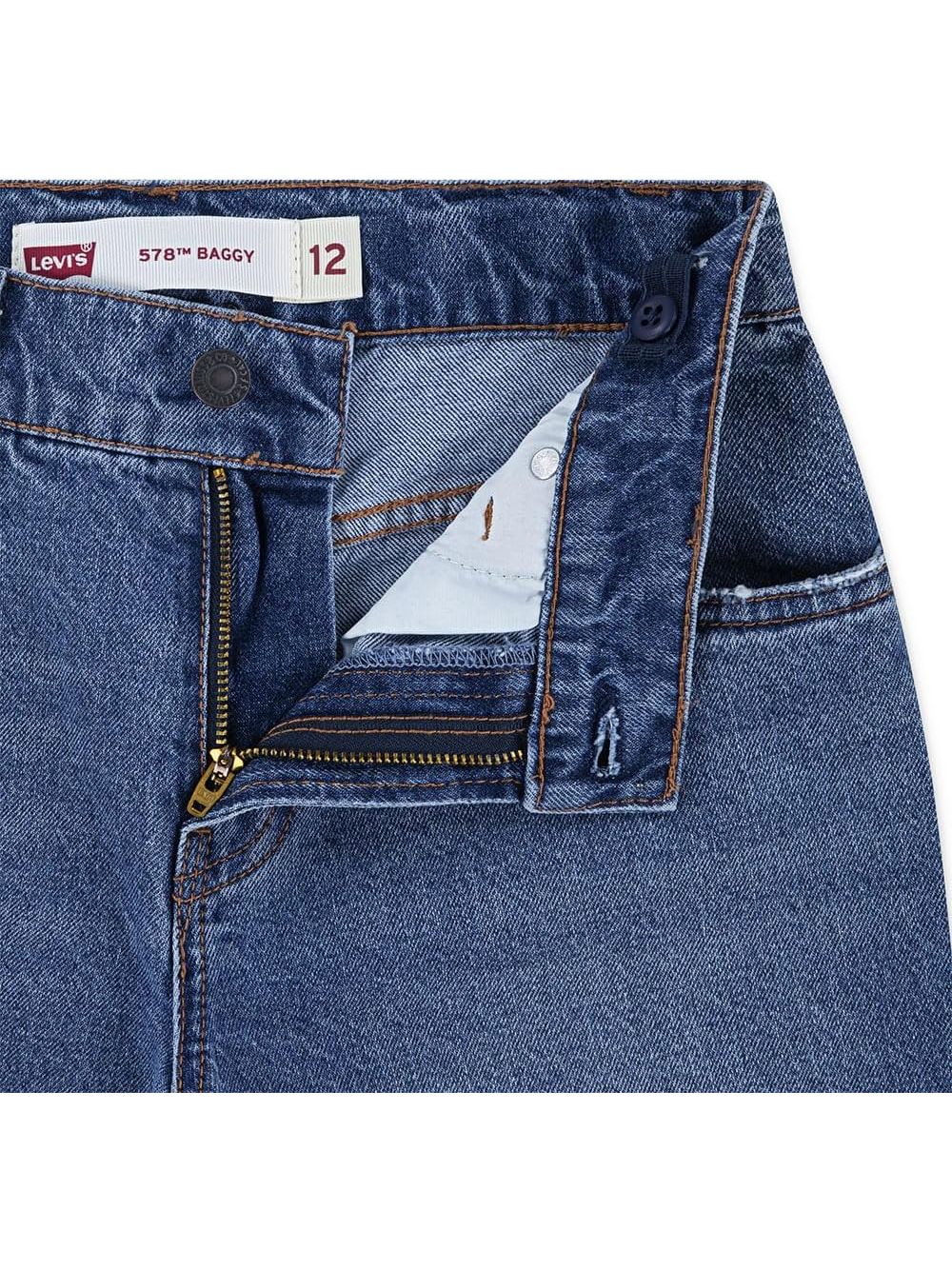 Jeans Levi's 578 BAGGY JEANS Bambino - Denim